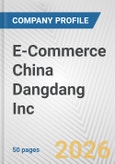 E-Commerce China Dangdang Inc. Fundamental Company Report Including Financial, SWOT, Competitors and Industry Analysis- Product Image