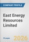 East Energy Resources Limited Fundamental Company Report Including Financial, SWOT, Competitors and Industry Analysis - Product Thumbnail Image