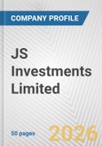 JS Investments Limited Fundamental Company Report Including Financial, SWOT, Competitors and Industry Analysis- Product Image