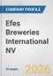 Efes Breweries International NV Fundamental Company Report Including Financial, SWOT, Competitors and Industry Analysis - Product Thumbnail Image