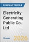 Electricity Generating Public Co. Ltd. Fundamental Company Report Including Financial, SWOT, Competitors and Industry Analysis - Product Thumbnail Image