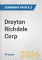 Drayton Richdale Corp. Fundamental Company Report Including Financial, SWOT, Competitors and Industry Analysis - Product Thumbnail Image