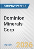 Dominion Minerals Corp. Fundamental Company Report Including Financial, SWOT, Competitors and Industry Analysis- Product Image