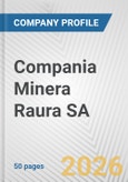 Compania Minera Raura SA Fundamental Company Report Including Financial, SWOT, Competitors and Industry Analysis- Product Image