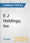 E J Holdings, Inc. Fundamental Company Report Including Financial, SWOT, Competitors and Industry Analysis - Product Thumbnail Image