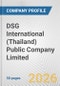 DSG International (Thailand) Public Company Limited Fundamental Company Report Including Financial, SWOT, Competitors and Industry Analysis - Product Thumbnail Image