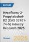 Hexafluoro-2-Propylalcohol-D2 (CAS 33701-74-5) Industry Research 2025: Global and Regional Market Trends 2019-2024 and Forecast to 2029 - Product Image