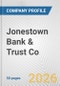 Jonestown Bank & Trust Co. Fundamental Company Report Including Financial, SWOT, Competitors and Industry Analysis - Product Thumbnail Image