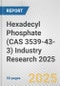 Hexadecyl Phosphate (CAS 3539-43-3) Industry Research 2025: Global and Regional Market Trends 2019-2024 and Forecast to 2029 - Product Thumbnail Image