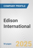 Edison International Fundamental Company Report Including Financial, SWOT, Competitors and Industry Analysis- Product Image