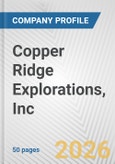 Copper Ridge Explorations, Inc. Fundamental Company Report Including Financial, SWOT, Competitors and Industry Analysis- Product Image