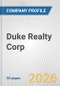 Duke Realty Corp. Fundamental Company Report Including Financial, SWOT, Competitors and Industry Analysis - Product Thumbnail Image