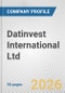 Datinvest International Ltd. Fundamental Company Report Including Financial, SWOT, Competitors and Industry Analysis - Product Thumbnail Image