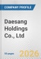 Daesang Holdings Co., Ltd. Fundamental Company Report Including Financial, SWOT, Competitors and Industry Analysis - Product Thumbnail Image