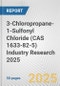 3-Chloropropane-1-Sulfonyl Chloride (CAS 1633-82-5) Industry Research 2025: Global and Regional Market Trends 2019-2024 and Forecast to 2029 - Product Thumbnail Image