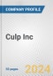 Culp Inc. Fundamental Company Report Including Financial, SWOT, Competitors and Industry Analysis - Product Thumbnail Image
