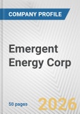 Emergent Energy Corp. Fundamental Company Report Including Financial, SWOT, Competitors and Industry Analysis- Product Image
