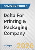 Delta For Printing & Packaging Company Fundamental Company Report Including Financial, SWOT, Competitors and Industry Analysis- Product Image