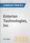 Entorian Technologies, Inc. Fundamental Company Report Including Financial, SWOT, Competitors and Industry Analysis - Product Thumbnail Image