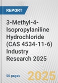 3-Methyl-4-Isopropylaniline Hydrochloride (CAS 4534-11-6) Industry Research 2025: Global and Regional Market Trends 2019-2024 and Forecast to 2029- Product Image