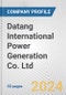 Datang International Power Generation Co. Ltd. Fundamental Company Report Including Financial, SWOT, Competitors and Industry Analysis - Product Thumbnail Image
