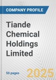 Tiande Chemical Holdings Limited Fundamental Company Report Including Financial, SWOT, Competitors and Industry Analysis- Product Image