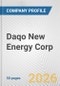 Daqo New Energy Corp. Fundamental Company Report Including Financial, SWOT, Competitors and Industry Analysis - Product Thumbnail Image