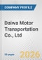 Daiwa Motor Transportation Co., Ltd. Fundamental Company Report Including Financial, SWOT, Competitors and Industry Analysis - Product Thumbnail Image