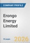 Erongo Energy Limited Fundamental Company Report Including Financial, SWOT, Competitors and Industry Analysis - Product Thumbnail Image
