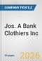 Jos. A Bank Clothiers Inc. Fundamental Company Report Including Financial, SWOT, Competitors and Industry Analysis - Product Thumbnail Image