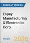 Espey Manufacturing & Electronics Corp. Fundamental Company Report Including Financial, SWOT, Competitors and Industry Analysis - Product Thumbnail Image