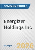 Energizer Holdings Inc. Fundamental Company Report Including Financial, SWOT, Competitors and Industry Analysis- Product Image