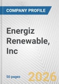 Energiz Renewable, Inc. Fundamental Company Report Including Financial, SWOT, Competitors and Industry Analysis- Product Image