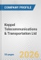 Keppel Telecommunications & Transportation Ltd. Fundamental Company Report Including Financial, SWOT, Competitors and Industry Analysis - Product Thumbnail Image