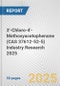 3'-Chloro-4'-Methoxyacetophenone (CAS 37612-52-5) Industry Research 2025: Global and Regional Market Trends 2019-2024 and Forecast to 2029 - Product Image