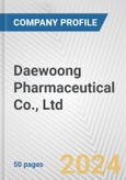 Daewoong Pharmaceutical Co., Ltd. Fundamental Company Report Including Financial, SWOT, Competitors and Industry Analysis- Product Image