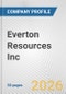 Everton Resources Inc. Fundamental Company Report Including Financial, SWOT, Competitors and Industry Analysis - Product Thumbnail Image