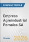 Empresa Agroindustrial Pomalca SA Fundamental Company Report Including Financial, SWOT, Competitors and Industry Analysis - Product Thumbnail Image