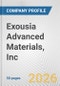 Exousia Advanced Materials, Inc Fundamental Company Report Including Financial, SWOT, Competitors and Industry Analysis - Product Thumbnail Image