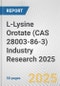 L-Lysine Orotate (CAS 28003-86-3) Industry Research 2025: Global and Regional Market Trends 2019-2024 and Forecast to 2029 - Product Thumbnail Image