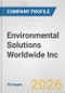 Environmental Solutions Worldwide Inc. Fundamental Company Report Including Financial, SWOT, Competitors and Industry Analysis - Product Thumbnail Image