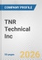 TNR Technical Inc. Fundamental Company Report Including Financial, SWOT, Competitors and Industry Analysis - Product Thumbnail Image