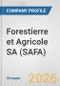 Forestierre et Agricole SA (SAFA) Fundamental Company Report Including Financial, SWOT, Competitors and Industry Analysis - Product Thumbnail Image