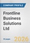 Frontline Business Solutions Ltd Fundamental Company Report Including Financial, SWOT, Competitors and Industry Analysis - Product Thumbnail Image