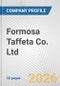 Formosa Taffeta Co. Ltd. Fundamental Company Report Including Financial, SWOT, Competitors and Industry Analysis - Product Thumbnail Image
