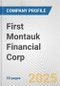First Montauk Financial Corp. Fundamental Company Report Including Financial, SWOT, Competitors and Industry Analysis - Product Thumbnail Image