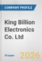 King Billion Electronics Co. Ltd. Fundamental Company Report Including Financial, SWOT, Competitors and Industry Analysis - Product Thumbnail Image