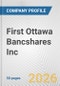 First Ottawa Bancshares Inc. Fundamental Company Report Including Financial, SWOT, Competitors and Industry Analysis - Product Thumbnail Image