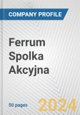Ferrum Spolka Akcyjna Fundamental Company Report Including Financial, SWOT, Competitors and Industry Analysis- Product Image