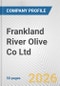Frankland River Olive Co Ltd Fundamental Company Report Including Financial, SWOT, Competitors and Industry Analysis - Product Thumbnail Image
